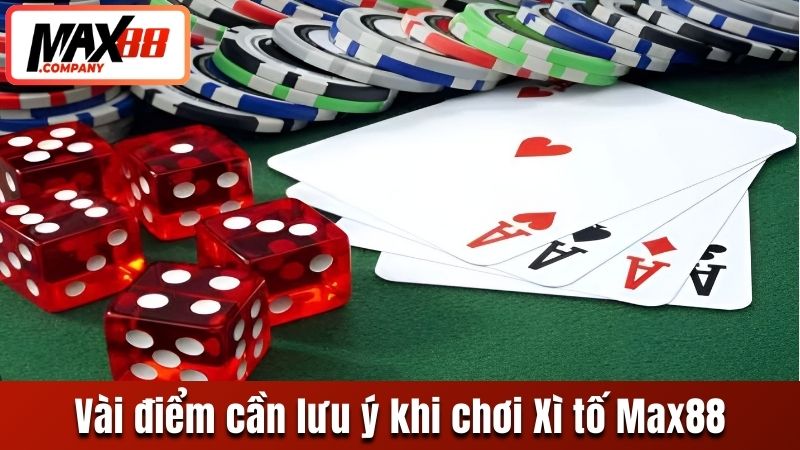 5 điểm cần chú ý khi chơi Xì tố