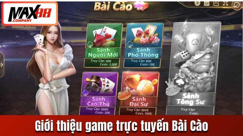 Giới thiệu game trực tuyến Bài Cào