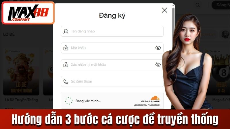 Hướng dẫn 3 bước cá cược Lô đề tại nhà cái