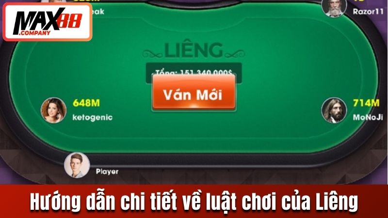 Hướng dẫn chi tiết về luật chơi của Liêng