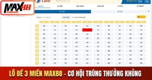 Lô đề 3 miền MAX88