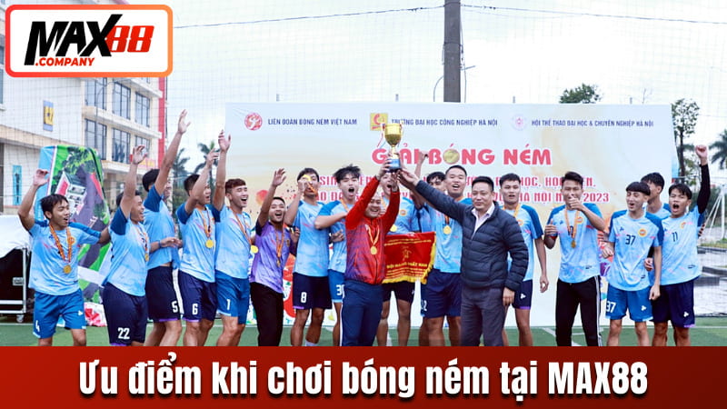 Ưu điểm khi chơi bóng ném tại nền tảng uy tín